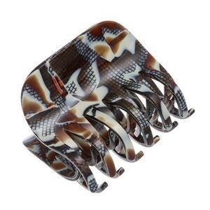 FRANCE LUXE
LARGE DOUBLE TOOTH JAW - FUDGE